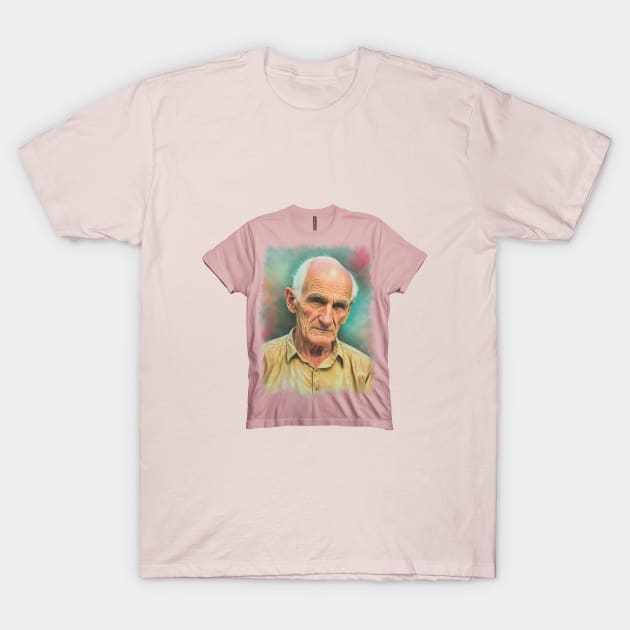 Your Grandfather On A Pink Shirt On A Pink Shirt T-Shirt by The Symbol Monger